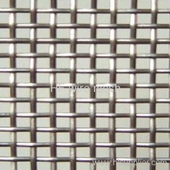 Crimped iron square wire mesh