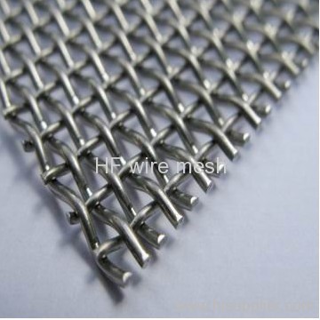 crimped steel square wire mesh