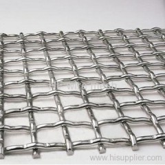 crimped stainless steel square wire mesh