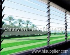 clear glass louver