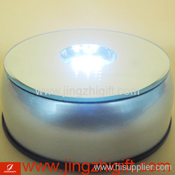 slide show led light base turntable