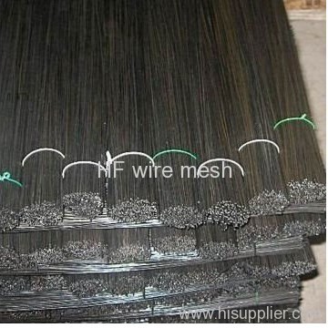 black iron cut wire