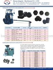 coal briquette machine