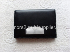 genuine leather card holder