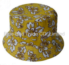 flower women leisure bucket hat