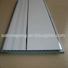 Plastic suspended ceiling