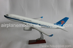 resin airplane model