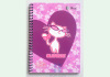 cartoon spiral notebook