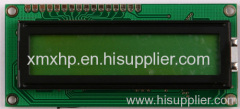 STN character LCD module with LED backlight