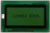128*64 graphic LCD module with yellow-green mode