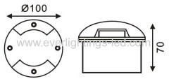 Dia.100mm Led underground light