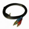 RCA cable, DC2.5 cable, AV cable, audio video cable, DVD cable, CD player cable, PC cable