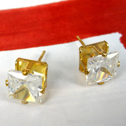 Earring,Fashion jewelry,Zircon Earrings