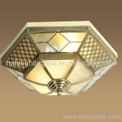 Competitive Price Europe Style Hand Made Fixture brass indoor Light