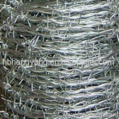 electro galvanized barbed wire