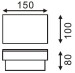 150x100mm LED underground lights