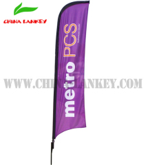 advertising beach flag banner feather banenr display banner