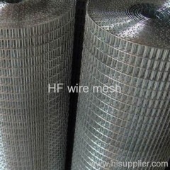 Galvanized welded wire mesh