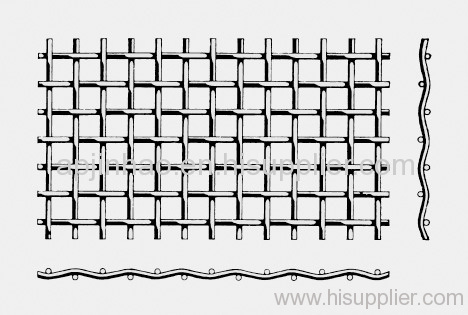 Logk crimped wire cloth