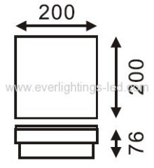 200x200mm Led underground light