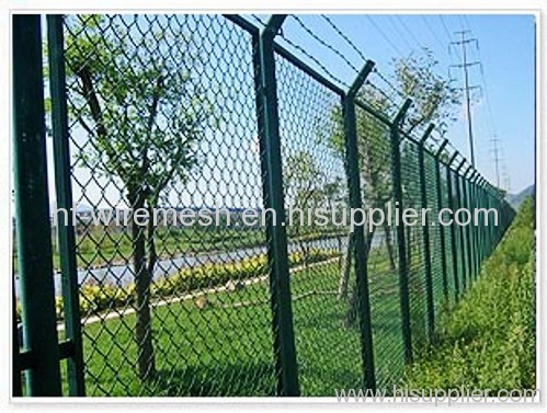PVC Coated Chain link fence Netts