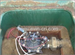 Plastic valve box