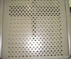 Triangle Hole Perforated Metals