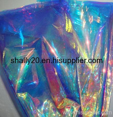 iridescent/holographic film