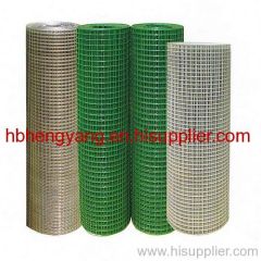 green coated or white galvanized welded wire mesh