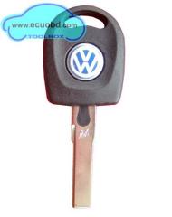 Free Shipping VW Transponder Key with Light ID48 Transponder Chip