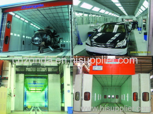 bus production line spray booth