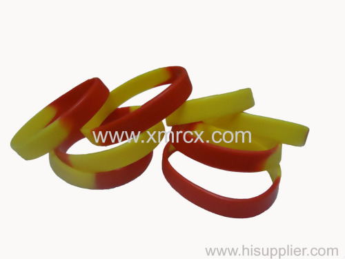 silicone segmented wristband