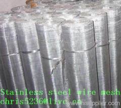 welded/ woven stainless steel wire mesh