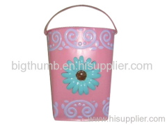 Decorative Tin Pail