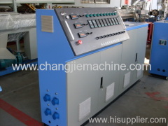 PVC double pipe making line