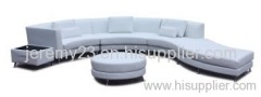 2011 wollson top-grain leather sofa