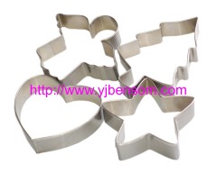 Kitchen tools set stainless steel cookie Cutter for food grade