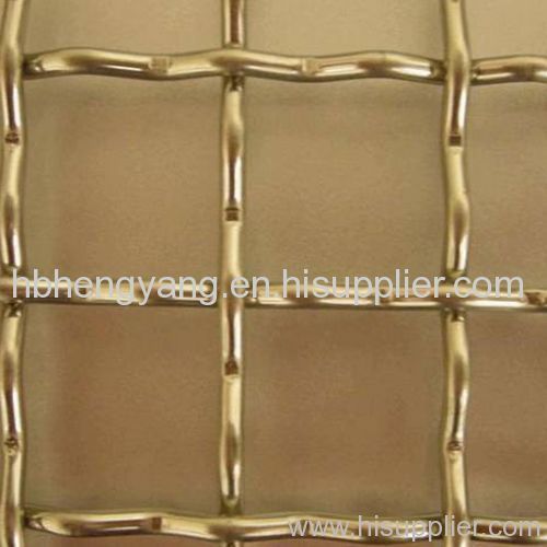 brass welded mesh