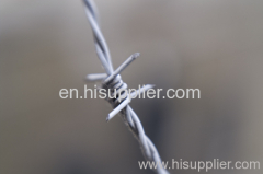pvc coated barbed wire fence