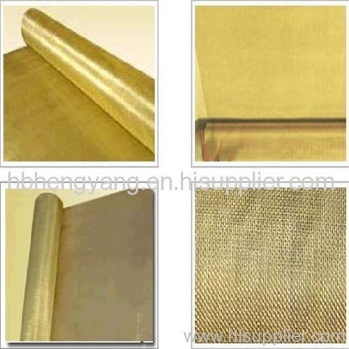 Plain Weave Brass Wire Mesh