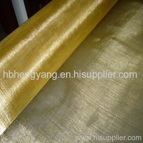 Knitted Brass Wire Mesh