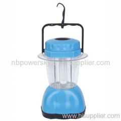 7W Energy Saving Fluorescent Rechargeable Solar Camping Lantern