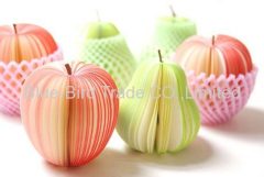 fruit promotion sticky note pad