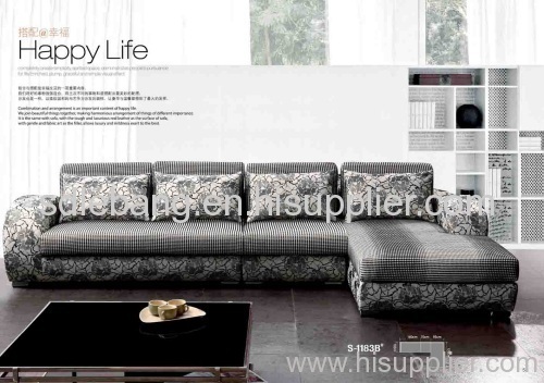 Fashional Fabric Sofa FUBUSHI S-1183B