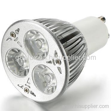 GU10 3pc LED 3*1W spotlight