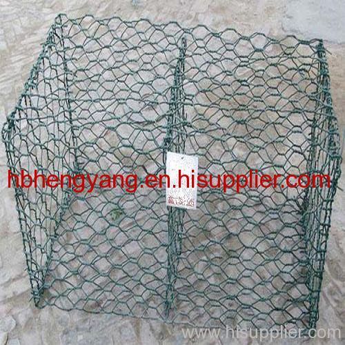 Hexagonal gabion box