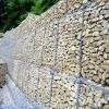 Galvanized gabion mesh