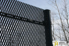 Expanded Metal Fence