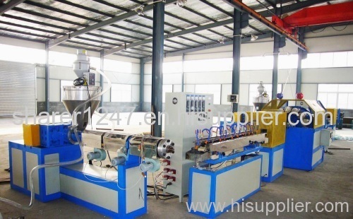 PVC fiber pipe extrusion line