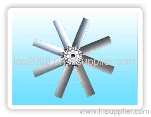 Aluminum axial flow impeller